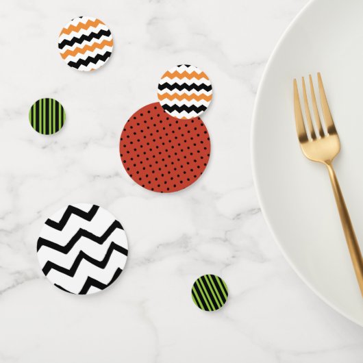 Die Tischdekoration der Halloween-Muster im Party Konfetti (Gruppe)