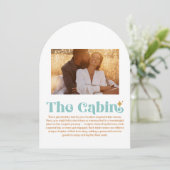 Die Tischnummer der Hütten (Stehend Vorderseite)