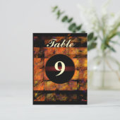 Die Tischnummer der Wall (Stehend Vorderseite)