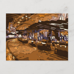 Die Tischspiele eines luxuriösen Vegas Casinos Postkarte