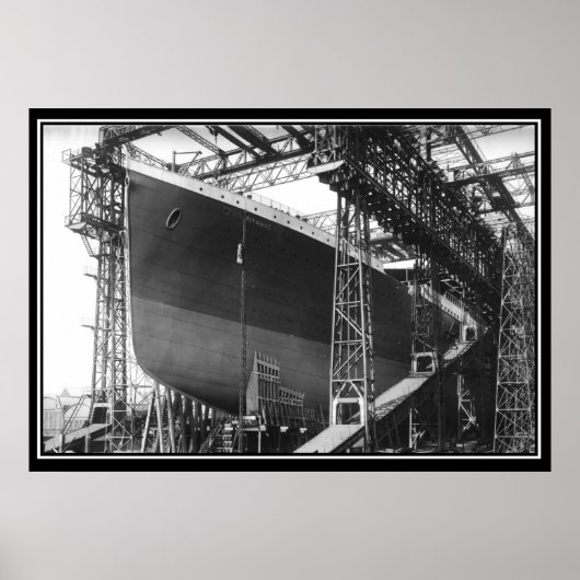 Die Titanic-Serie Poster-Gebäude der Titanic Poster (Vorne)