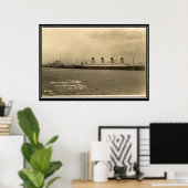 Die Titanic Serie Vintag Foto Poster (Heimbüro)