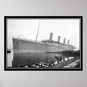 Die Titanic unbemalte Foto-Poster Titanic-Serie Poster