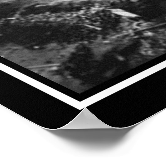 Die Titanic wurde 1909 gebaut Poster (Ecke)