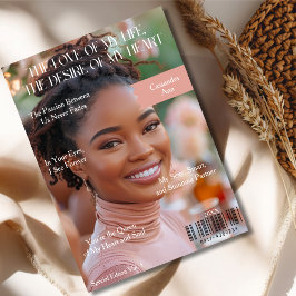 Die Titelseite der Liebe My Life Magazine Feiertagskarte