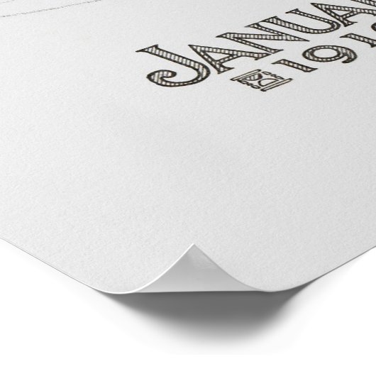 Die Titelseite des Magazins der Frau Poster (Ecke)