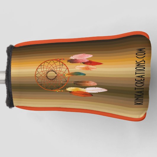 Die Titelseite des Traumfangs Golf Headcover (Vorderseite)