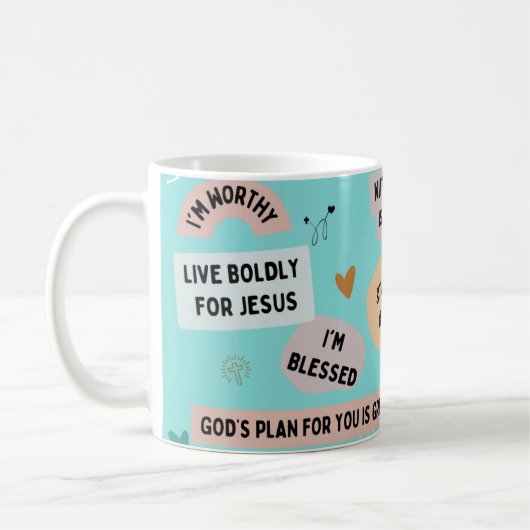 "Die titelvolle Jugend" Kaffeetasse (Links)