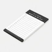 Die To-Do-Liste der lustigen Mama | Checkliste für Post-it Klebezettel (angewinkelt)