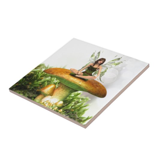 Die Toadstool Fairy Fliese (Seite)