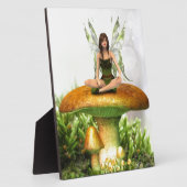 Die Toadstool Fairy Fotoplatte (Seite)