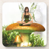 Die Toadstool Fairy Getränkeuntersetzer (Vorderseite)