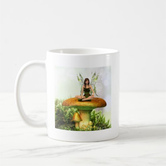 Die Toadstool Fairy Kaffeetasse (Links)