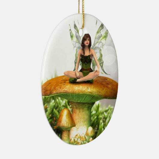 Die Toadstool Fairy Keramik Ornament (Rechts)