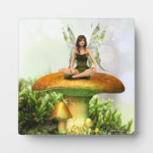 Die Toadstool Fairy Plaque Fotoplatte (Vorderseite)
