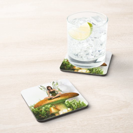 Die Toadstool Fairy Untersetzer (Rechte Seite)