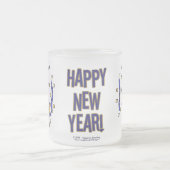 Die Toast-Tasse des Neujahrs Mattglastasse (Mittel)