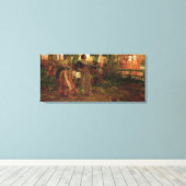 Die Tochter des Königs Leinwanddruck (Insitu (Holzboden))