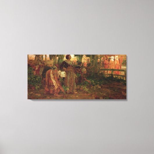 Die Tochter des Königs Leinwanddruck (Vorderseite)