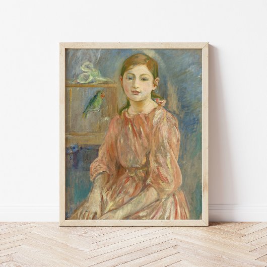 Die Tochter des Künstlers | Berthe Morisot Poster