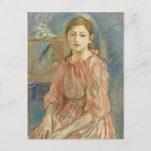 Die Tochter des Künstlers | Berthe Morisot Postkarte (Vorderseite)