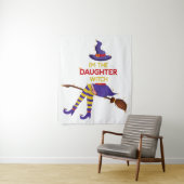 Die Tochter Hexe Wandteppich (Beispiel)