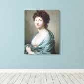 Die Tochter: Portrait von Caroline Susanne Graff Leinwanddruck (Insitu (Holzboden))