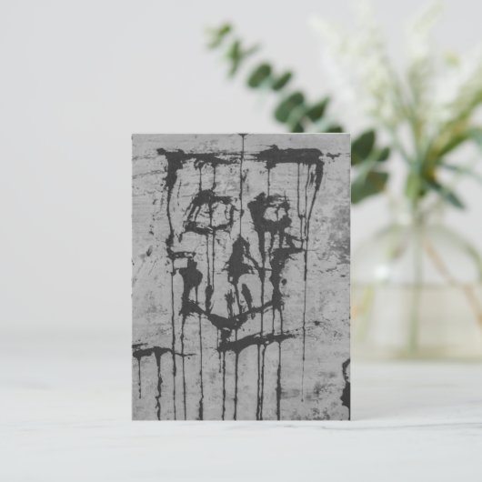 Die Todeskarte Postkarte (Stehend Vorderseite)