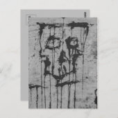 Die Todeskarte Postkarte (Vorne/Hinten)