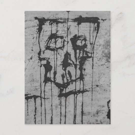 Die Todeskarte Postkarte (Vorderseite)