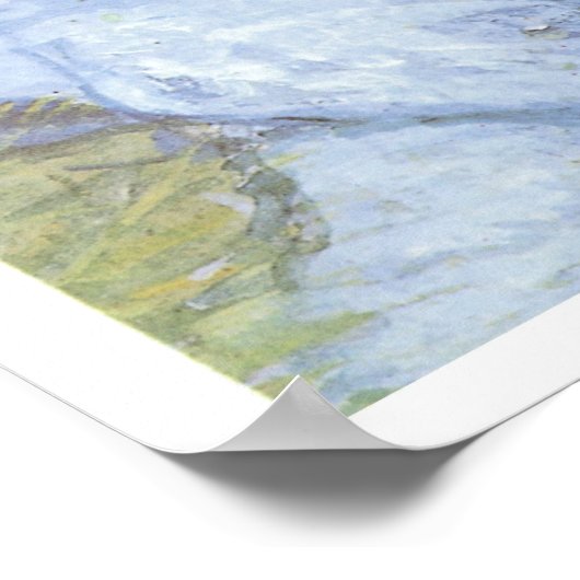 Die Toilette, 1889 Henri De Toulouse-Lautrec Poster (Ecke)