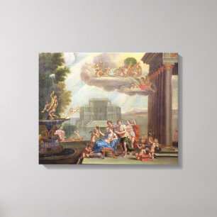 Die Toilette der Venus aus dem 18. Jahrhundert Leinwanddruck