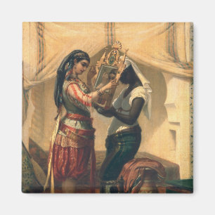 Die Toilette des Odalisque Magnet