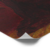 Die Toilette - Eastman Johnson Fine Art Poster (Ecke)