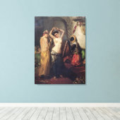 Die Toilette im Seraglio Leinwanddruck (Insitu (Holzboden))