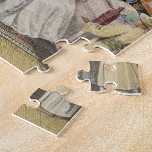 Die Toilette junger Dame, überziehen 2 von Puzzle (Seite)