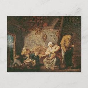 Die Toilette Postkarte