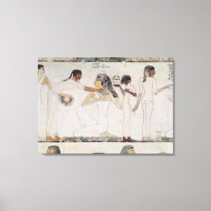 Die Toilette von Noblewomen Leinwanddruck