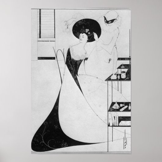 Die Toilette von Salome Poster (Vorne)