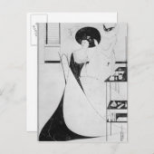 Die Toilette von Salome Postkarte (Vorne/Hinten)