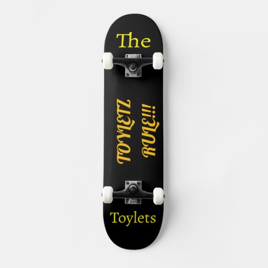 Die Toiletten Skateboard (Vorderseite)