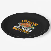 Die Toilettenspülung ist für Quittstellen Pappteller (Schrägansicht)