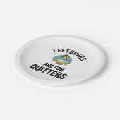 Die Toilettenspülung ist für Quittstellen Pappteller (Schrägansicht)