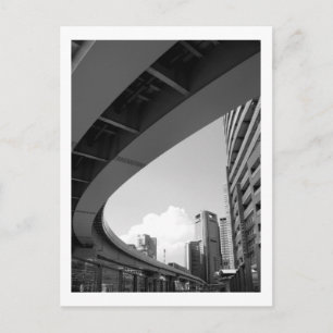 Die Tokio-Monorail Postkarte