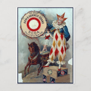 Die tolle Brandsoda für Arm und Hammer Postkarte