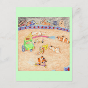 Die tollsten Clowns Postkarte