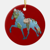 Die Tolonierung der Welt Keramikornament (Vorne)