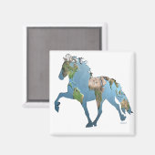 Die Tolonierung der Welt Magnet (Vorderseite/Rückseite)