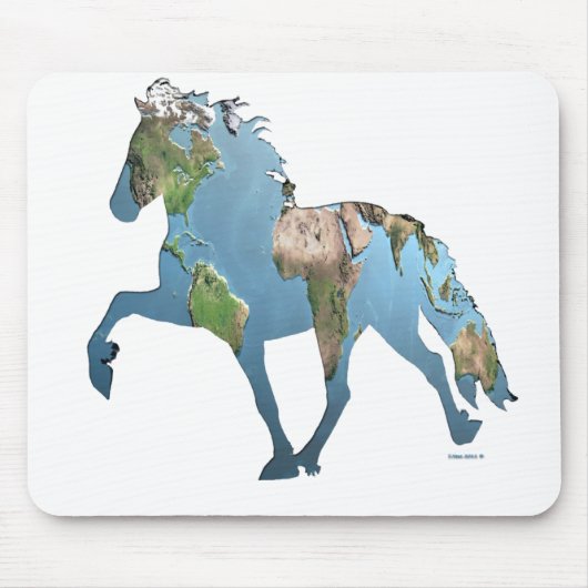 Die Tolonierung der Welt Mousepad (Vorne)