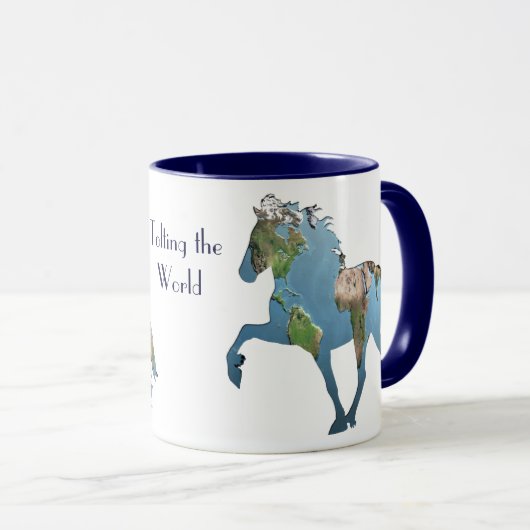 Die Tolonierung der Welt Tasse (VorderseiteRechts)